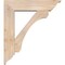 Ekena Millwork Legacy Traditional Smooth Bracket w/ Offset Brace, Douglas Fir, 7 1/2"W x 30"D x 34"H BKT0806X30X34LEC01SDF - alternate 4
